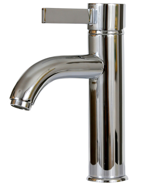 ברז פרח קצר קבוע דגם 3019S ניקל  