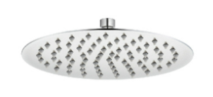 ראש גשם נירוסטה עגול קוטר 200 מ"מ דגם 601 ניקל  