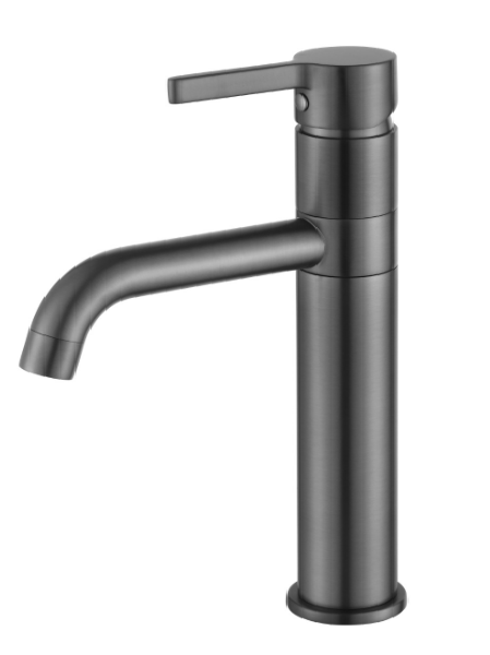 ברז פרח בינוני פיה מסתובבת דגם 80777 גרפיט 