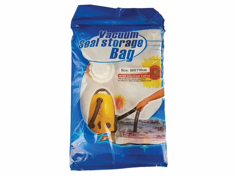 שקית ואקום לאחסון בגדים, מצעים ועוד - במידות שונות