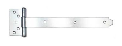 זוג צירי T (קמץ) מגולבנים דגם דגם 155