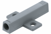 מתאם לפתיחה בלחיצה (פרפר) אפור - Blum (ארוך)