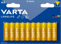 עשיריית סוללות VARTA LONGLIFE AA