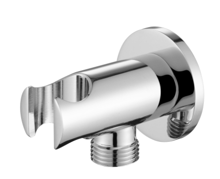 נקודת מים עגולה + מתלה דגם 006 ניקל 