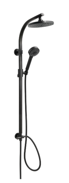 מערכת פינוק משולבת מתכווננת - דגם נחשון 8844 שחור מט