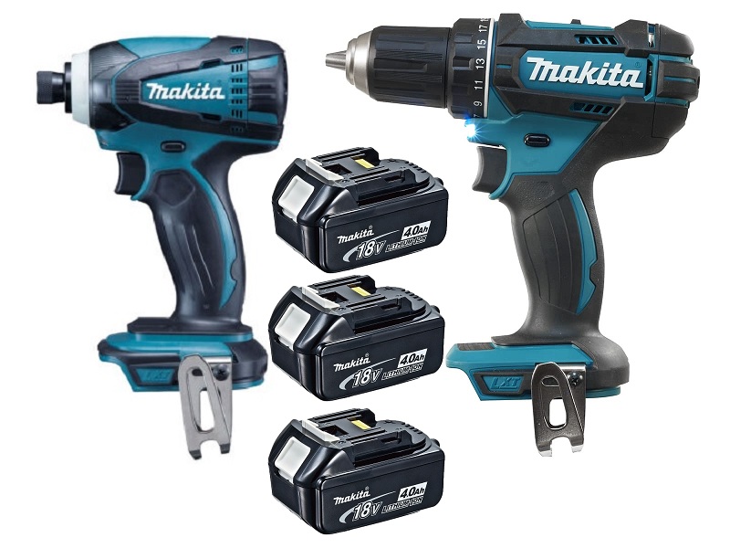 סט מברגה/מקדחה + מברגת אימפקט 18V דגם DLX2127